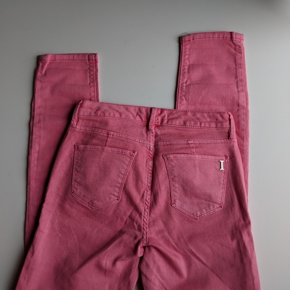EUC Isaac Mizrahi Pink Skinny Jeans - Picture 4 of 7